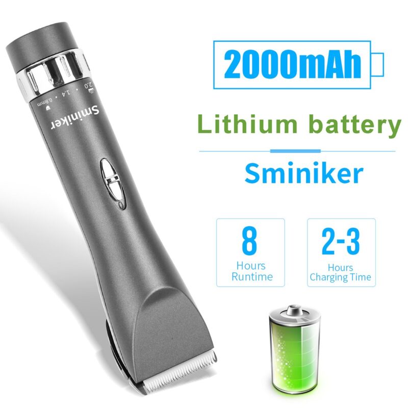 Sminiker Professional Hair Clippers Gray Sminiker