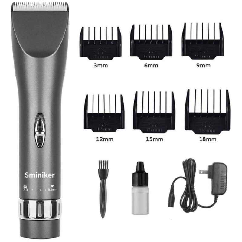 Sminiker Professional Hair Clippers Gray Sminiker